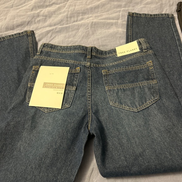Free planet casual tapered jeans 32x32 bnwt - Picture 4 of 4